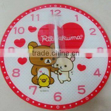 Glass Wall Clock, Decorative Clock photo-2