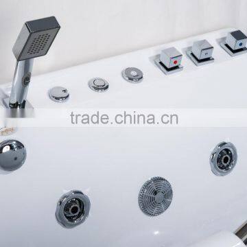 SUNZOOM UPC/cUPC Certified Bathtub With Massage Jets, Pearl Hydromassage Bathtub, Whirpool Bathtub