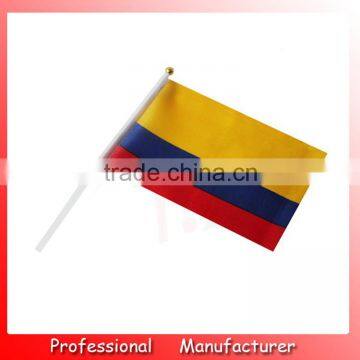 Wholesale 14*21cm mini Colombia flag