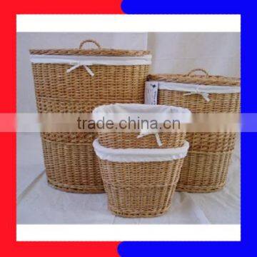 hot sale high quality willow laundry basket