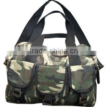 Leisure camouflage nylon haversack