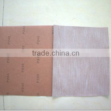 High quality 9"*11" abrasive paper sheet(Like NORTON A275)