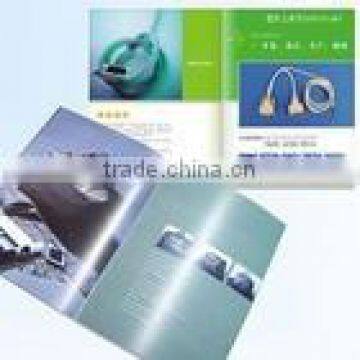 soft cover book with CMYK printing paper flyers paper posters