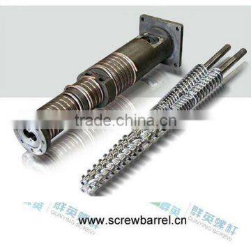 Bimetallic Conical Twin Screw And Barrel for Profile(WPC) Extrusion