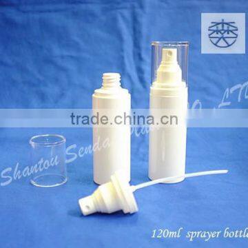 plastic cap with spray nozzle, plastic bottle with spraying nozzle, 120ml plastic spray bottle