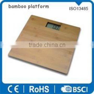 bamboo bathroom scale