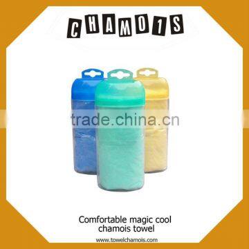 High range chamois pva cloth PVC tube packed