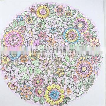 2015 Hot Sale Korean Secret Garden Decompression Hand-painted Coloring Book photo-6