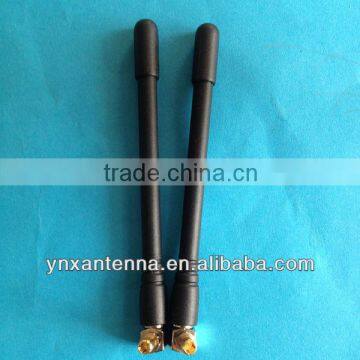 external 3g antenna with crc9 ts9 rubber style gold plating right angle conenctor