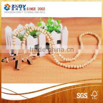 10mm Natrual Color Beech Wooden Beads for necklace making