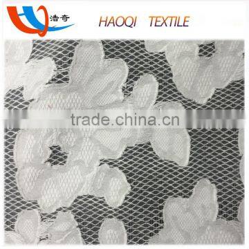 Gird Jacquard Pattern 30% Nylon and 70% Cotton Yarn Fabric for Girls Dress photo-4