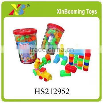 Best selling DIY plastic block toys for wholesale