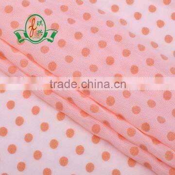 polyester spandex elastic mesh knit fabric