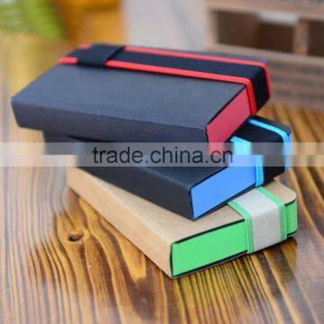 2015 New Design Mini Journal Cardboard Cover With Pen Loop photo-3