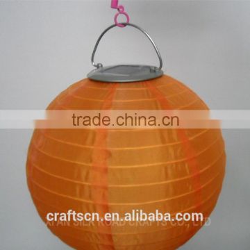 waterproof nylon solar lantern for party and festival decoration