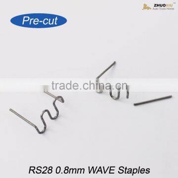 Pre-cut RS28 0.8mm Wave Hot Stapler Replacement Staples Nails Clips Pins, ST-002P