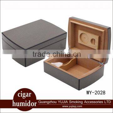 yujia Cedar wood Carbon fiber Cigar box small Cabinet Humidor Portable humidor