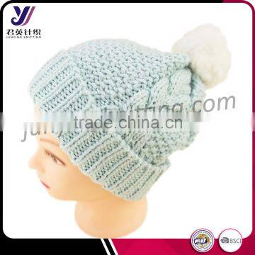 Wholesale wool felt hats pom pom (can be customized)