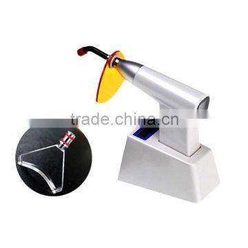 high quality gun model cordless curing light with photometer for whitening and solidfing