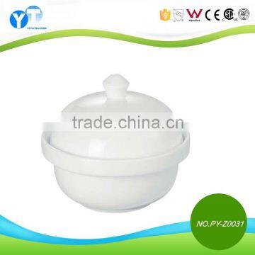 Unique Design Bone China Soup Tureen For Hotel Exclusive Use