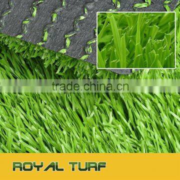 W shaped synthetic lawn for football