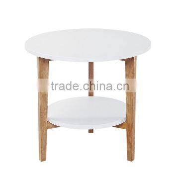 2016 hot sell small coffee table side table in wood, good sell to Denmark