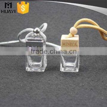 5ml square empty diffuser hanging car perfume bottle