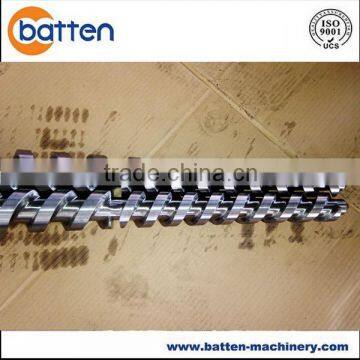 50/103 Bimetallic Conical Twin Screw Barrel for Plastic Extruder