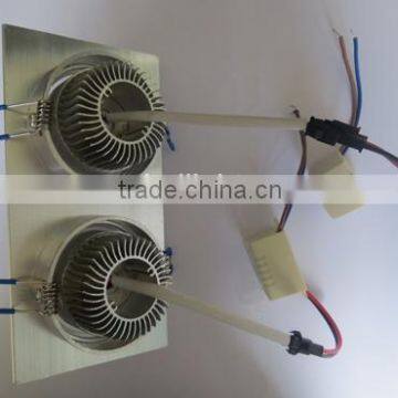 Led Ceiling Light Square 2x3x1w Ceiling Led Lighting 6w Led Recessed Ceiling Light 85-265v Lamps High Quality 3 Years Warranty