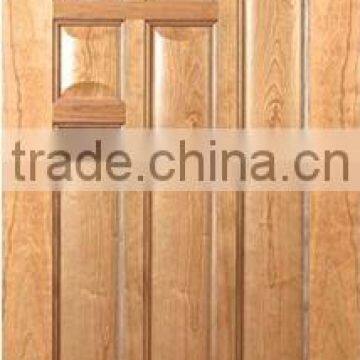 Teak Wood Veneer Indian Main Door Design