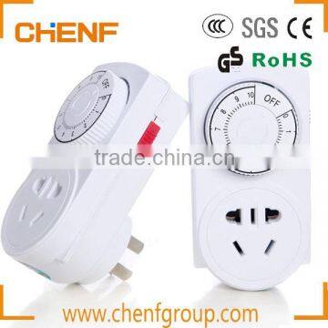 High Quality US /AU /EU Plug 5 Holes 10 Hours Programmable Timer Socket Switch