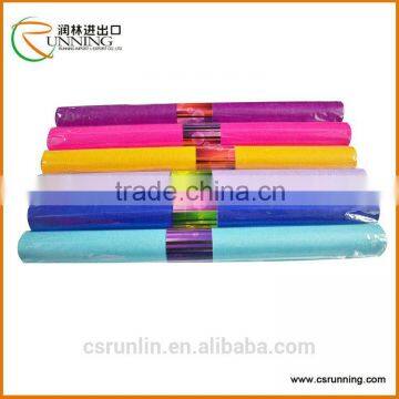 Make-to-Order Pink non woven fabric paper with 100% polyester