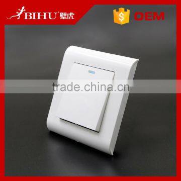 factory OEM high quality electric saving 1 gang 1 way wall switch and socket