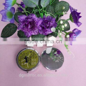 Fancy Vanity Mirror, Personalize Pocket Mirror, Double Surface Mirror, Compact Travel Portable Mirror, Lady Make up Mirror photo-4