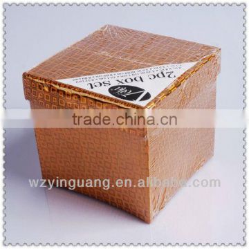 Custom paper gift box packaging