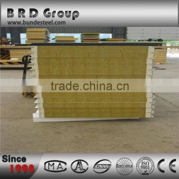 manufacturer of BRD rock wool sandwich wall panel price