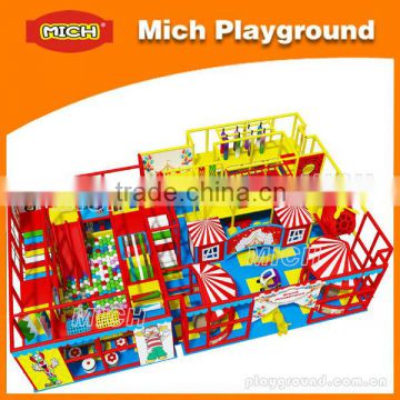 Colorful plastic indoor playground equipment