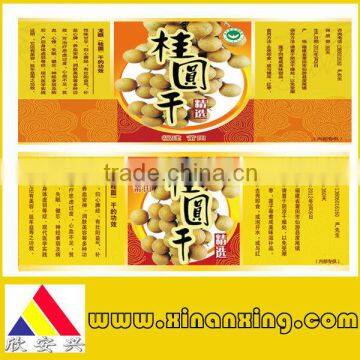 adhesive label sticker printing for food