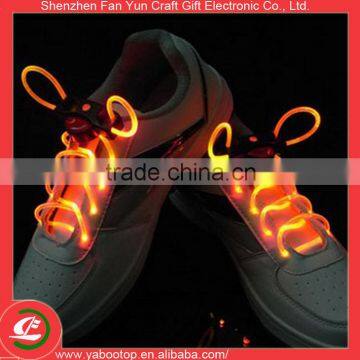 Lighted Shoelaces at Christmas Party