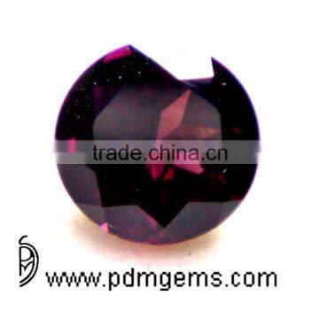 Top Quality Rhodolite Garnet Round Cut For Silver Pendant