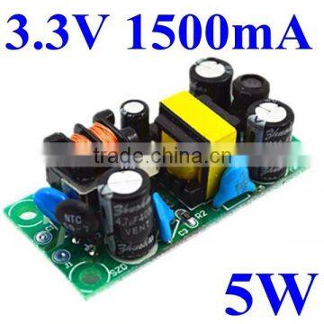 ac/dc power supply module 85-265v to 3.3v dc 0- 1.5A/1500mA,120v 220v 230v 240v 180v ac to 3.3v dc transformer converter 800mA