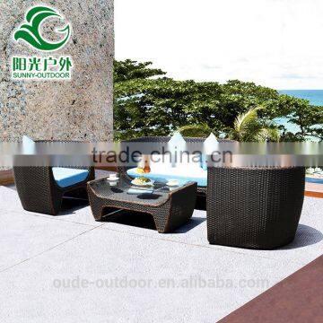 Cheap price all weather outdoor rattan sofa furniture for sale