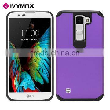 IVYMAX Wholesale TPU+PC Hybrid Shockproof Mobile Phone Case for LG K350/k8 photo-2