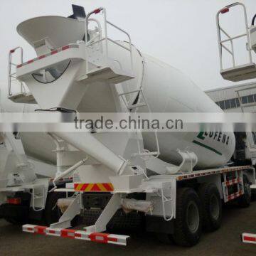 SINOTRUK HOWO 6*4 Chassis 6cbm cement Mixer Truck ,Euro 2,3,4 optional