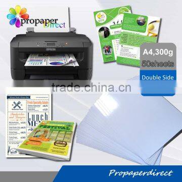 factory supply 300g double side glossy photo paper