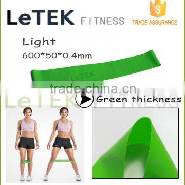 Best Resistance Bands - 4 Loop Fitness Bands Set - Exercise Resistance Loop Bands - Exercise Bands For Legs And Arms - Physical Quality Choice photo-4