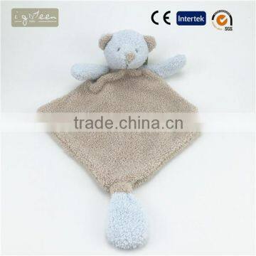 Soft comfortable animal head baby bath towel popular baby hand towel baby hooded towel