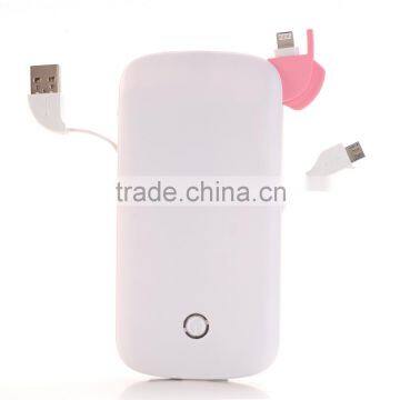 Hot new products for 2016 6000mAh portable mobile power bank