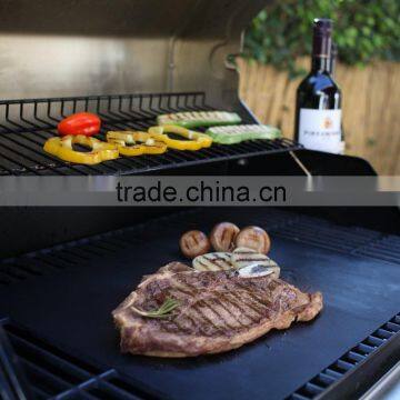 Non-Stick BBQ Grill Mats 16 x 13 Inches 0.20mm Thick for Charcoal, Electric and Gas Grills FDA Approved PFOA & BPA FREE Set of 3