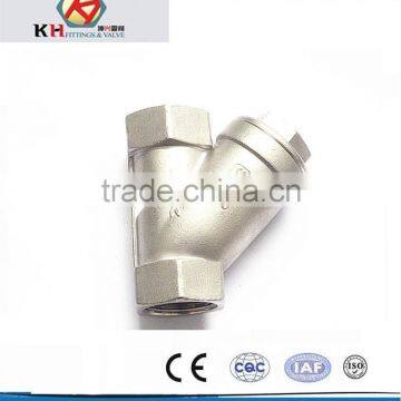 STAINLESS STEEL Casting Pipe Fittings 1" 316 Y TYPE STRAINER